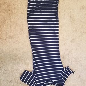 Women's mode calf long fitted dress